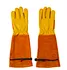 Cowhide long leather work gloves gardening gloves that protect from thorns best thorn proof gloves